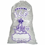 8lb Drawstring Ice Bag Dog Crystal Ice
