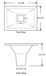 Ice Bagger Funnel Dimensions
