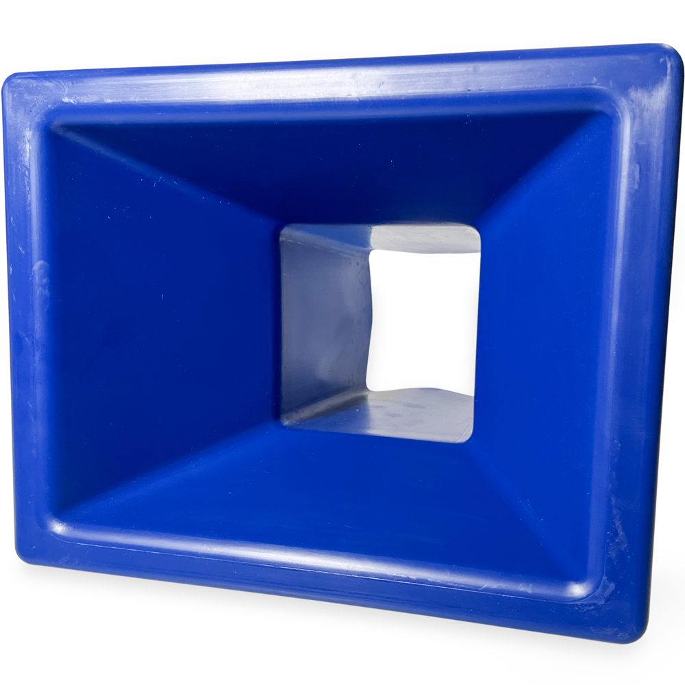 Close up of Ice Bagger Dispenser Chute Inside