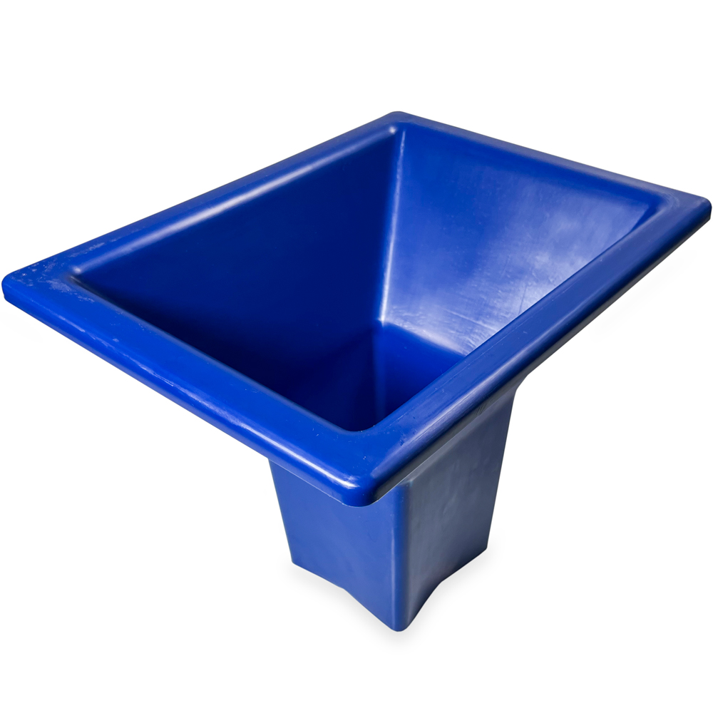 Top-view of Ice Bagger Dispenser Chute