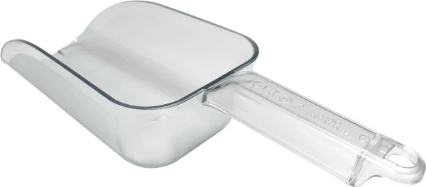 32 Ounce Plastic Ice Scoop Back Crystal Clear 32 Ounce Plastic Ice Scoop Back