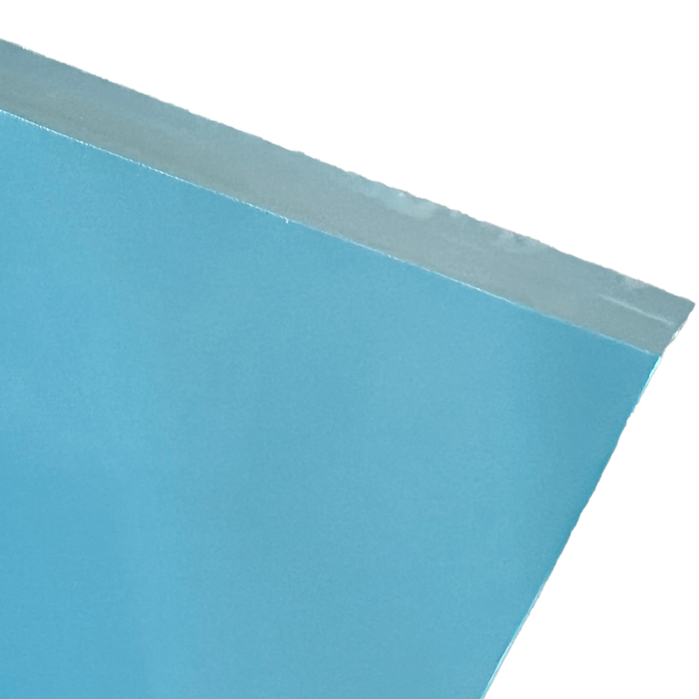 Blue 10 Pound Ice Bags Offset Lip