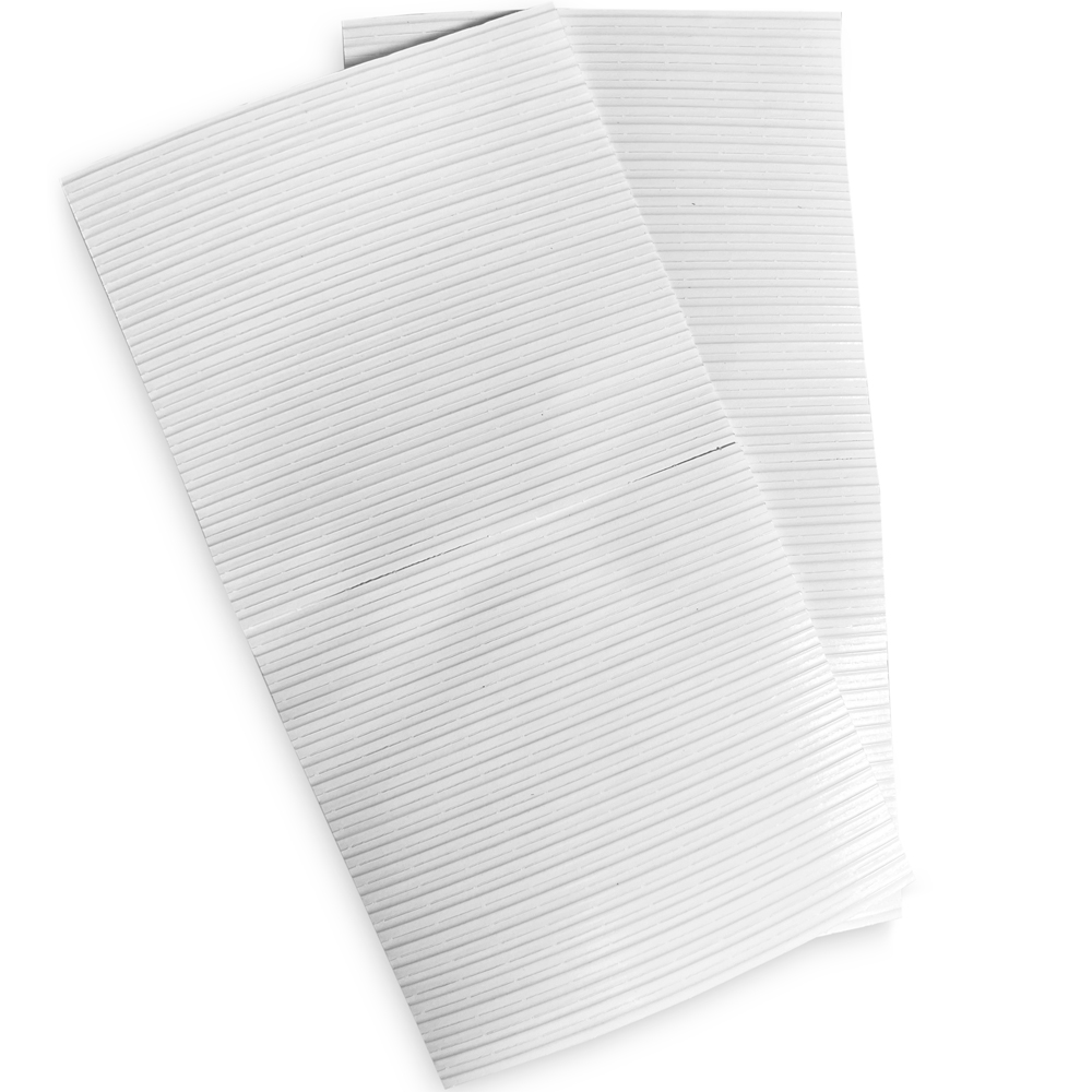 Sheets of Twist Ties for Blue 8 Pound Ice Bags