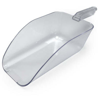 Clear Plastic Ice Scoop