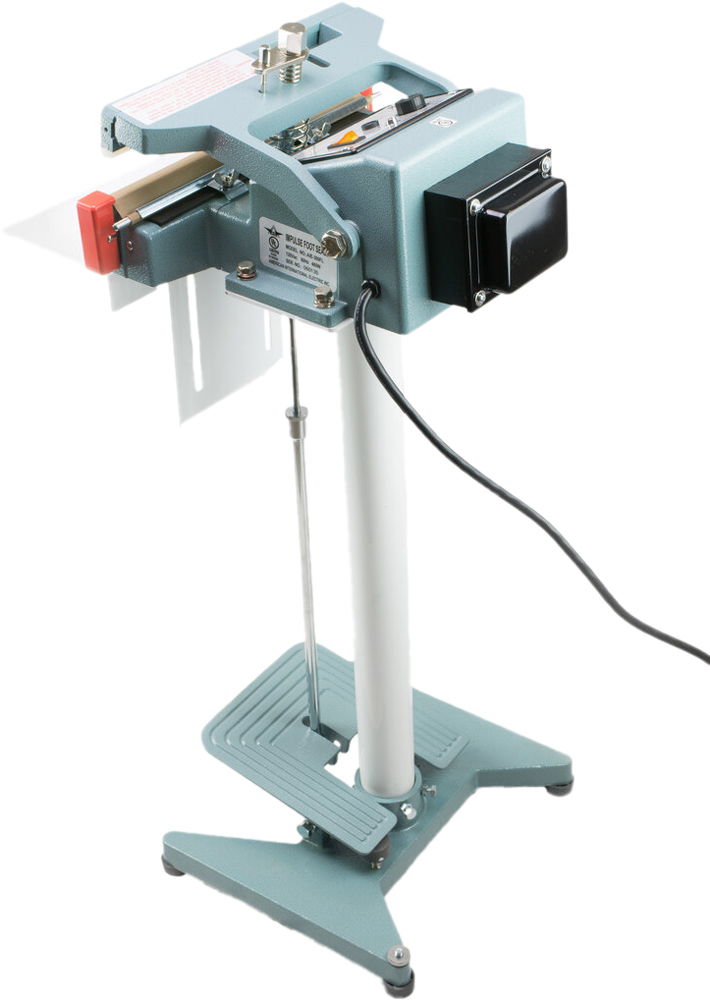 Back of 12 in. 2mm Impulse Foot Sealer