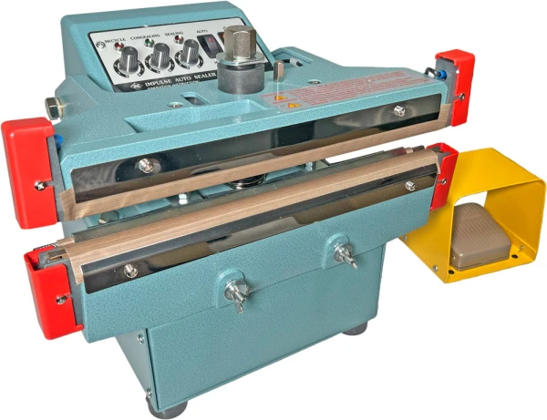 12 Inch 5mm Double Impulse Automatic Sealer 12 in. 5mm Automatic Double Impulse Sealer Front without Work Table
