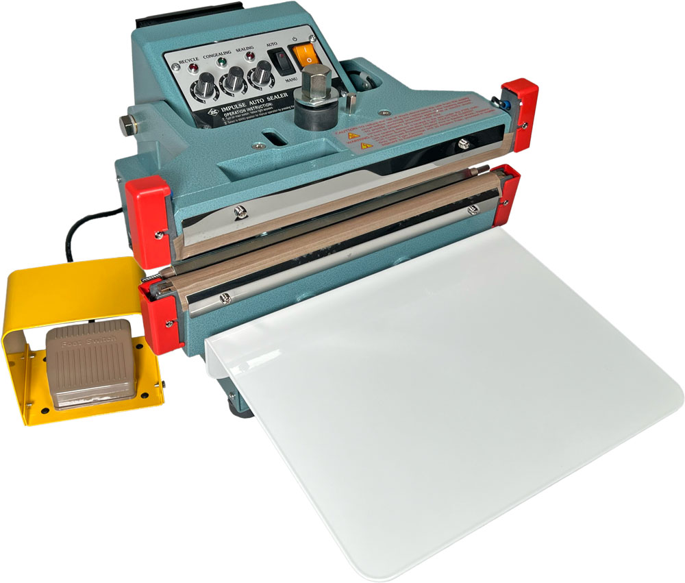 12 in. 5mm Automatic Double Impulse Sealer