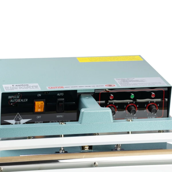 14 inch 5mm Automatic Impulse Sealer Control Panel