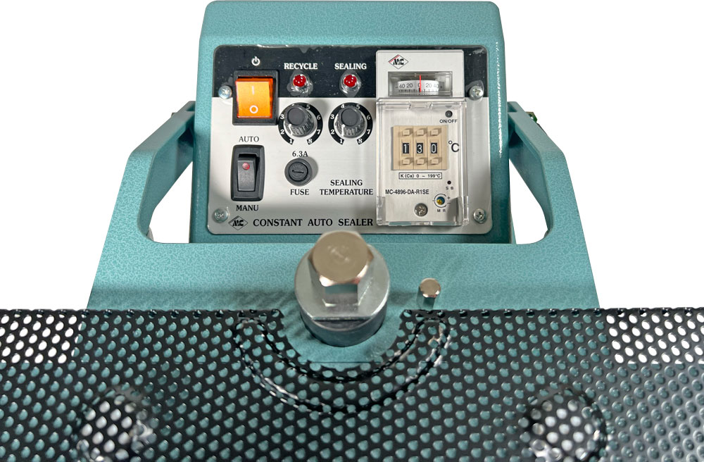 Control Panel of 16 in. Automatic Constant Heat Sealer