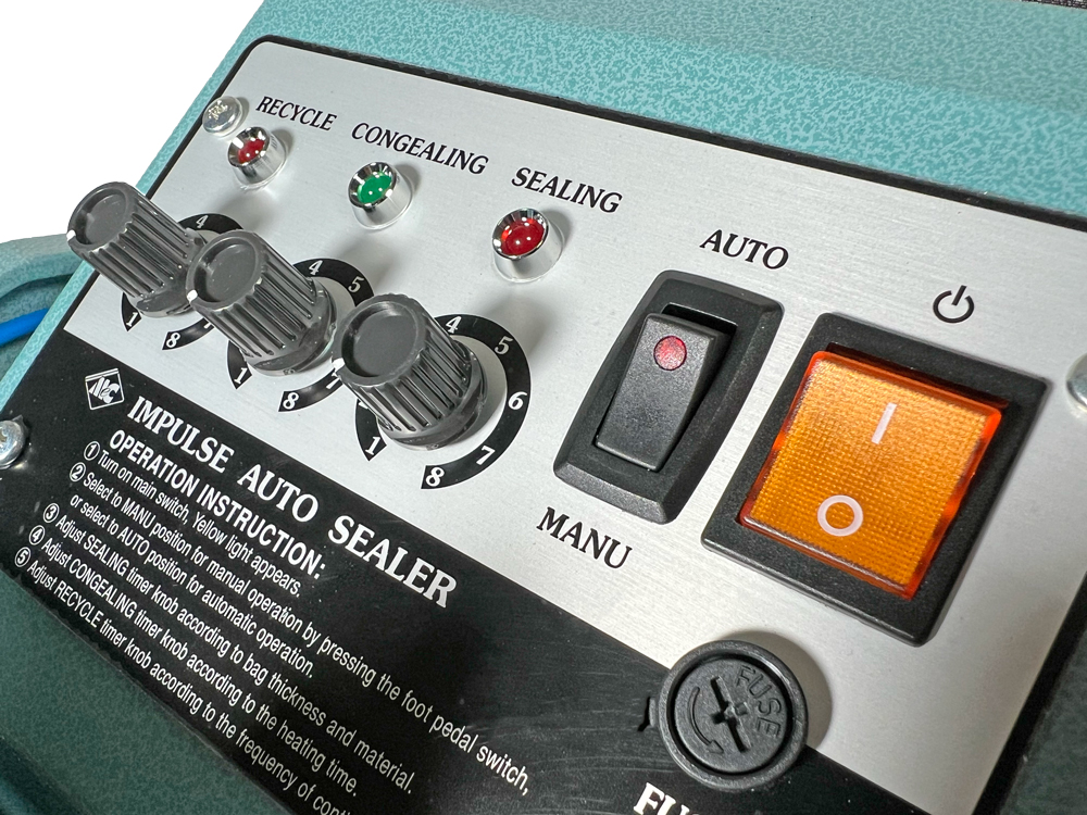 18 in. 10mm Automatic Double Impulse Sealer