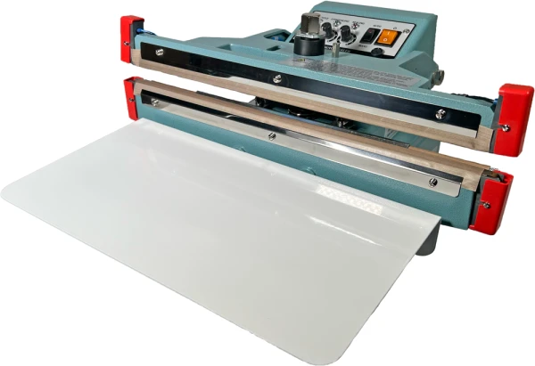 18 in. 10mm automatic double impulse sealer 18 in. 10mm Automatic Double Impulse Sealer with working board