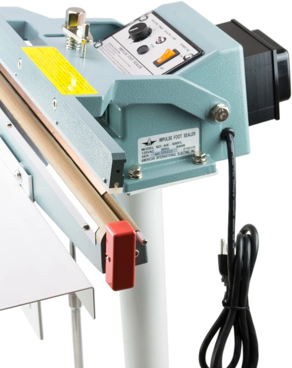 24 inch 2mm Impulse Foot Sealer 24 in. 2mm Impulse Foot Sealer Right Side