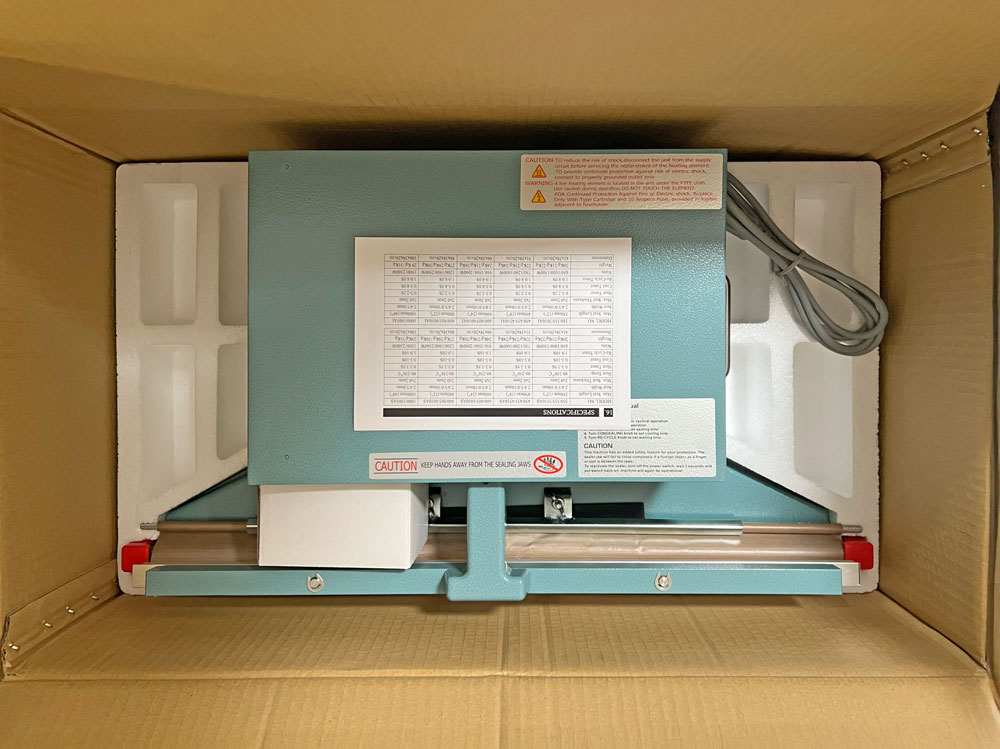 24 in. 5mm Impulse Autosealer in Protective Case