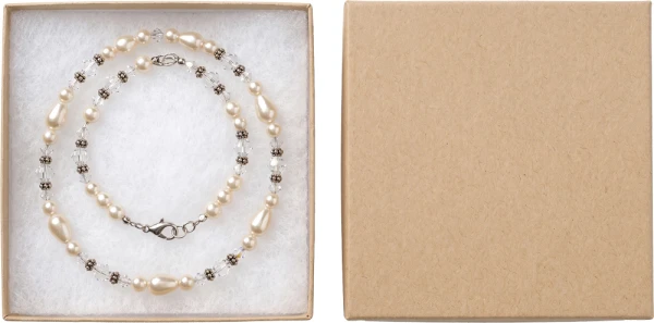 3 1/2 x 3 1/2 x 1 Kraft Jewelry Box