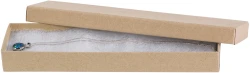 8" x 2" x 7/8" Kraft Jewelry Box