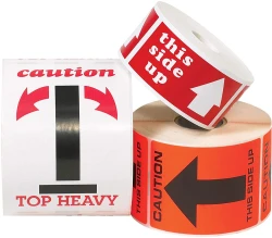 packaging labels 3 Rolls of packaging labels