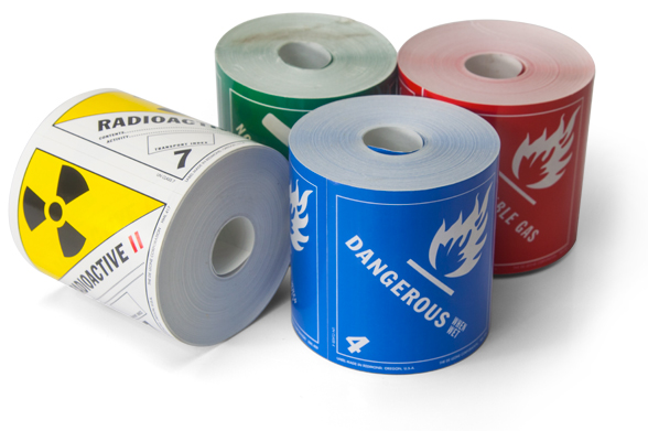D.O.T. Hazmat Labels