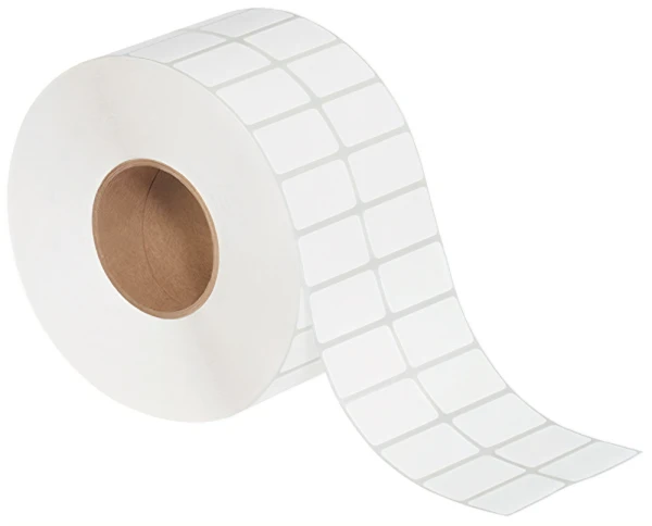 1x.5 White 2 UP Direct Thermal Labels