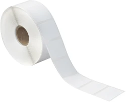 1.25" x 1" White Direct Thermal Labels