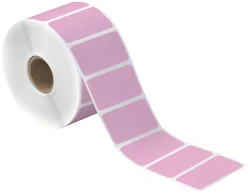2" x 1" Pink Direct Thermal Labels