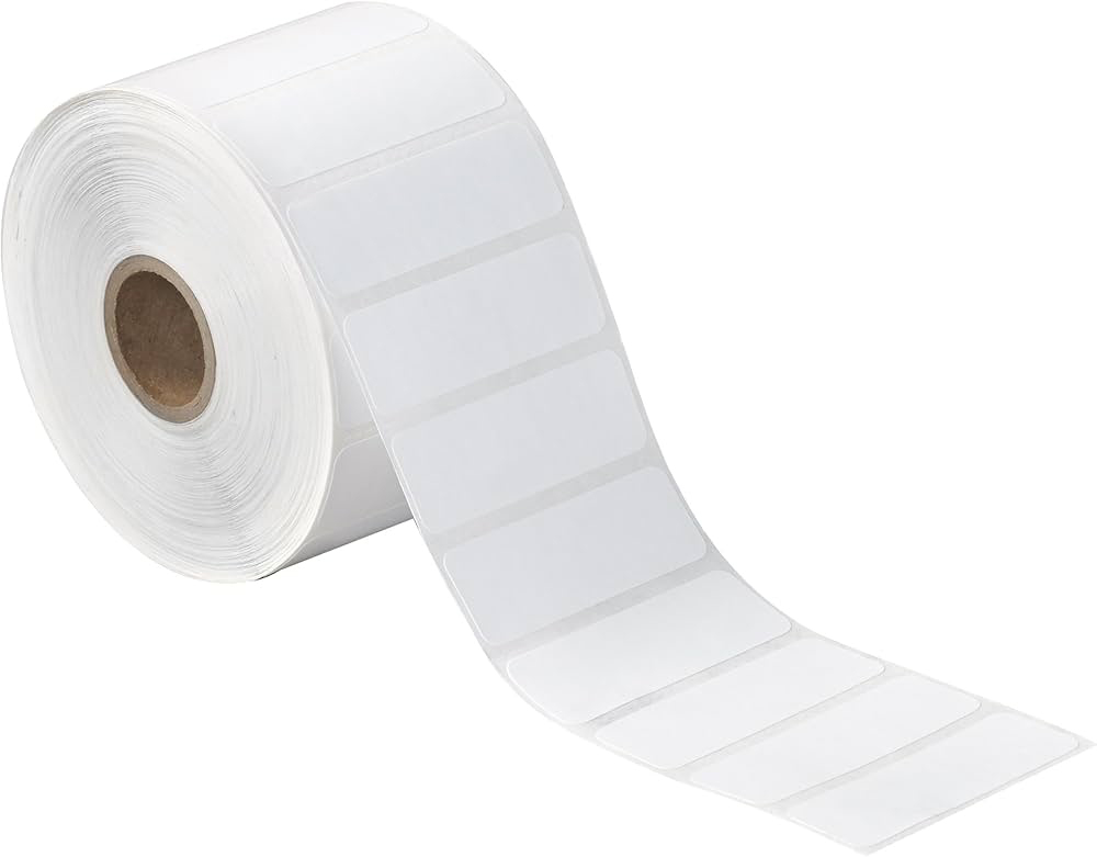 2.25x.75 White Direct Thermal Labels