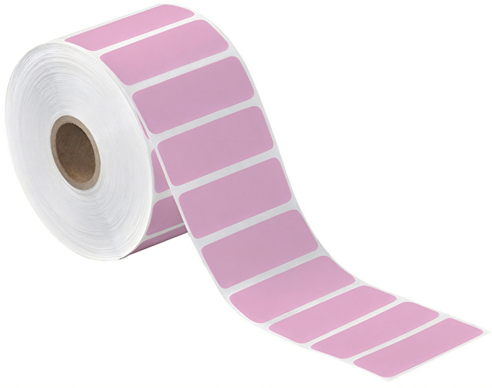 2.5x1 Pink Direct Thermal Labels