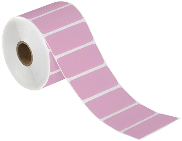 3 x 1 Pink Direct Thermal Labels 3x1 Pink Direct Thermal Labels