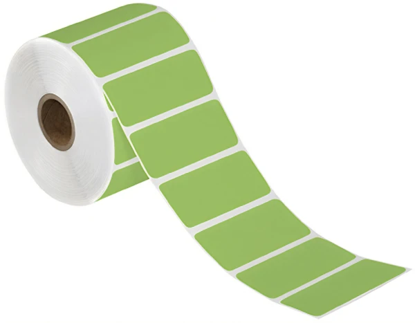 3 x 2 Green Direct Thermal Labels 3x2 Green Direct Thermal Labels