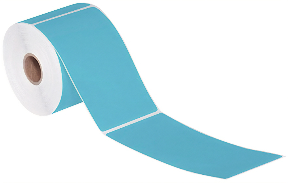 3x5 Blue Direct Thermal Labels