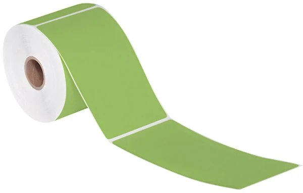 3 x 5 Green Direct Thermal Labels 3x5 Green Direct Thermal Labels