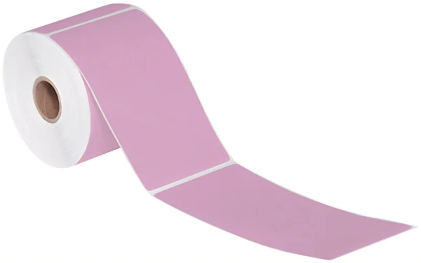3 x 5 Pink Direct Thermal Labels 3x5 Pink Direct Thermal Labels