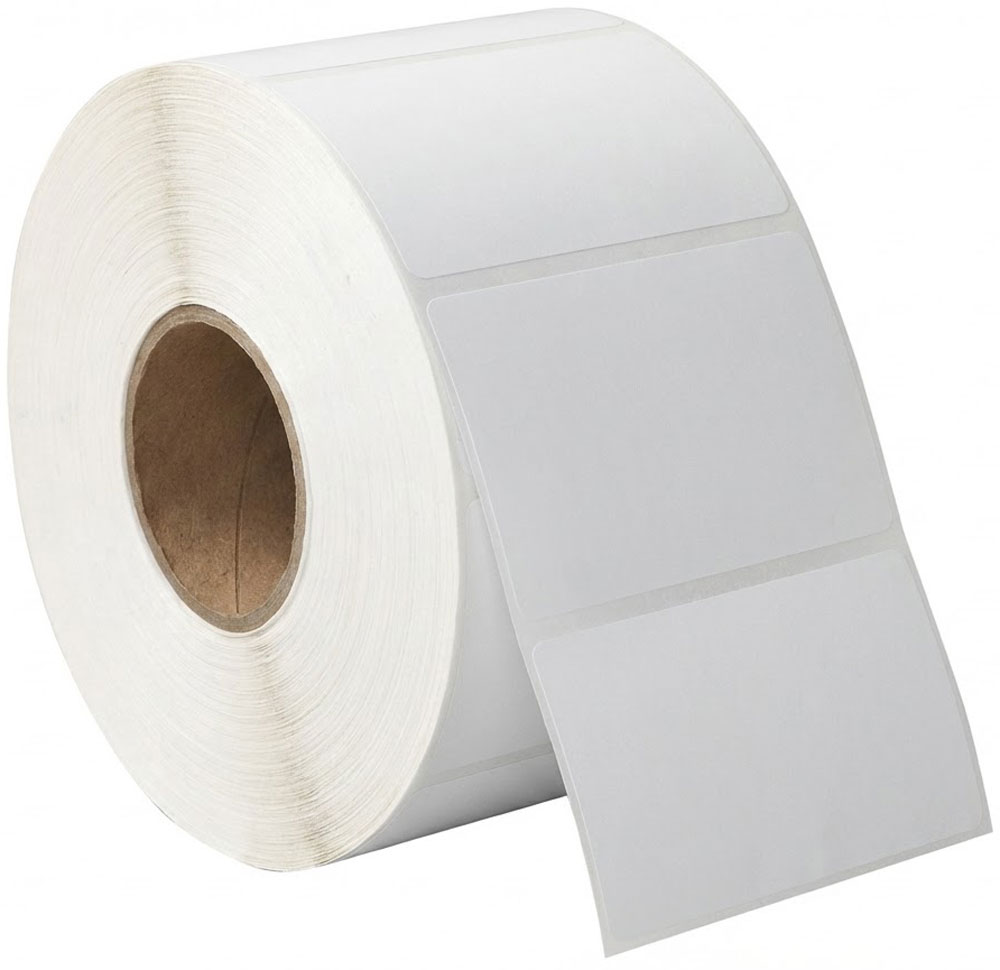 4 x 2 Thermal Transfer Labels - White
