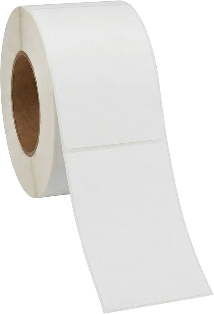 4 x 8 Thermal Transfer Labels - White