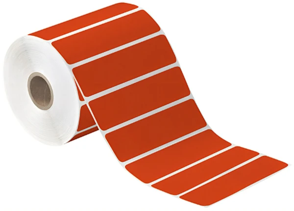 4 x 1 Red Direct Thermal Labels 4x1 Red Direct Thermal Labels