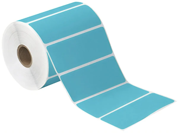 4 x 1.5 Blue Direct Thermal Labels 4x1.5 Blue Direct Thermal Labels
