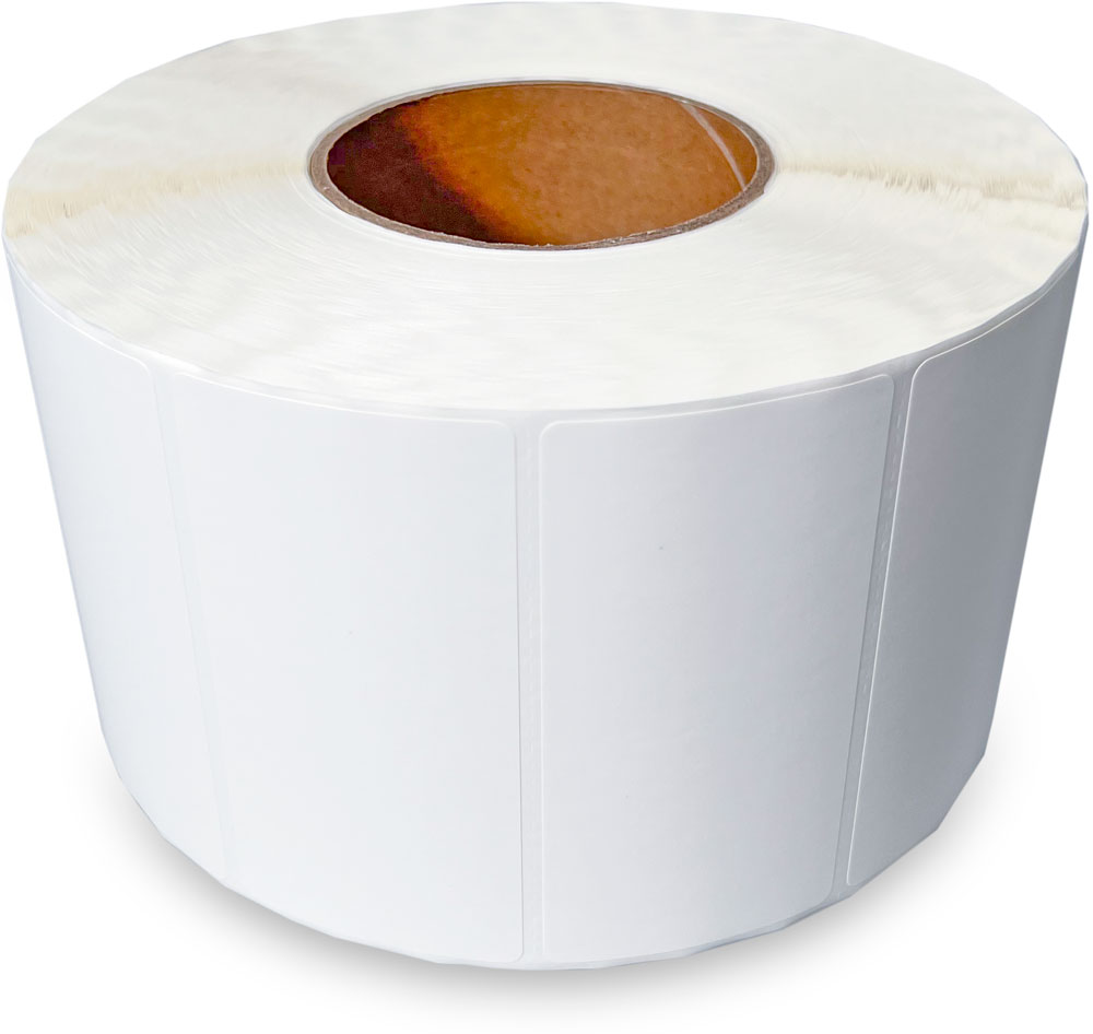 4 x 2 Thermal Transfer Labels - White