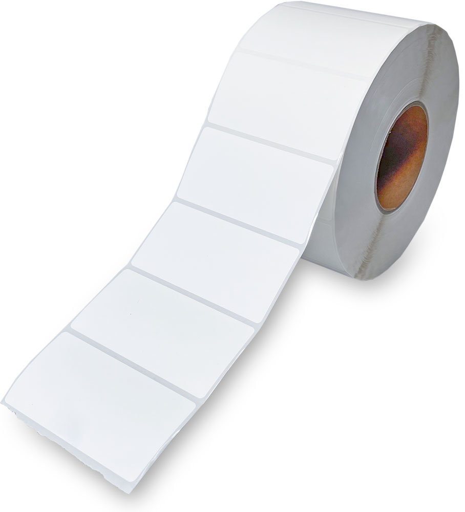 4 x 2 Thermal Transfer Labels - White