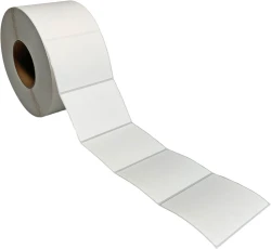 4" x 3" White Thermal Transfer Labels