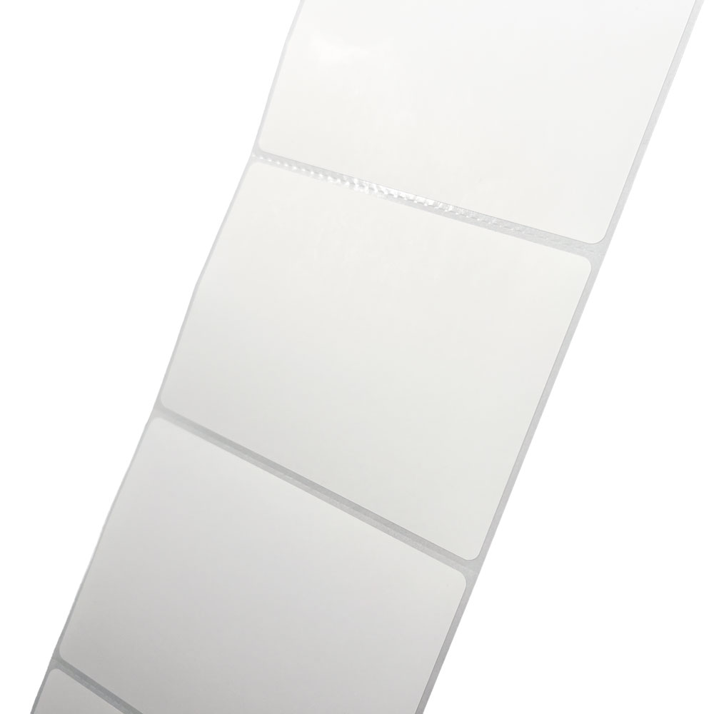 4 x 3 Top Coated Direct Thermal Labels - White