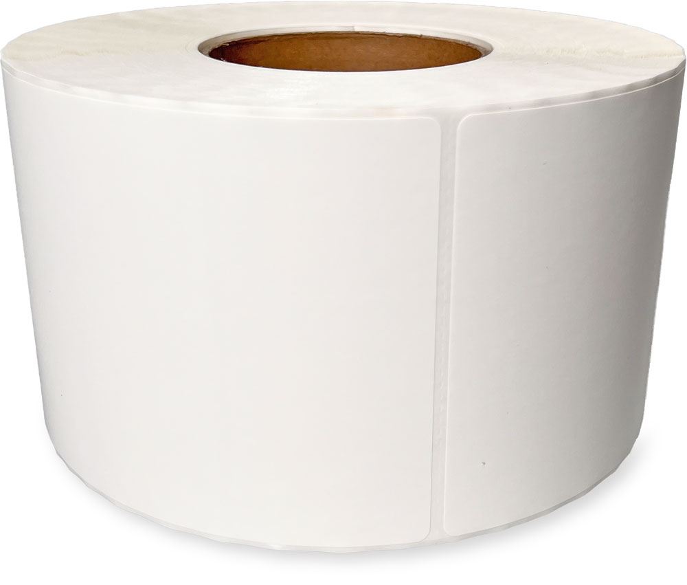 4 x 6 Thermal Transfer Labels - White on its Side