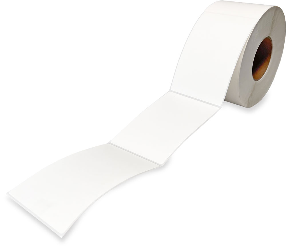 4 x 6 Thermal Transfer Labels - White