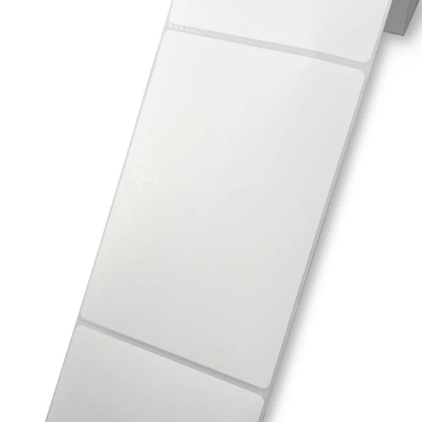 4 inch x 6 Inch White Top Coated Direct Thermal Labels 4 x 6 Top Coated Direct Thermal Labels - White