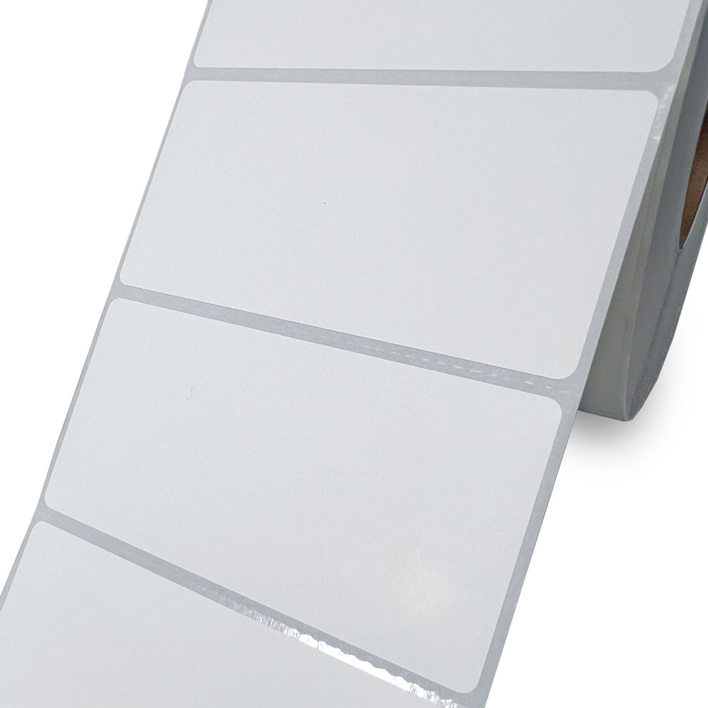 4 x 2 Thermal Transfer Labels - White