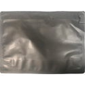 Black 12.5 x 9 Child Proof Exit Bags Front of Bag