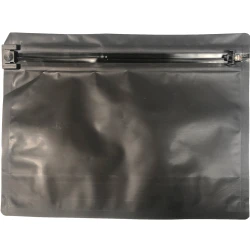 12.5" x 9" + 4" Black Child Resistant Bags