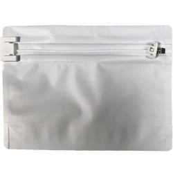 8" x 6" + 2.36" White Child Resistant Bags