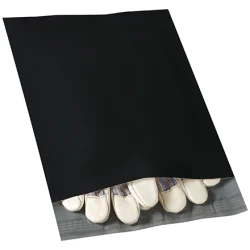 10" x 13" Black Poly Mailers