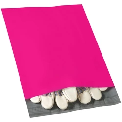 10" x 13" Pink Poly Mailers
