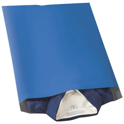 14 1/2" x 19" Blue Poly Mailers