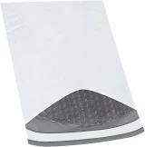 White 7.25x12 bubble lined poly mailers bulk